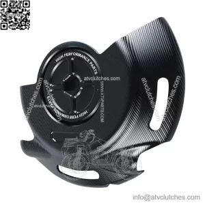For YAMAHA YFZ450R Aluminum Crankcase Cover & Engine Timing Plug Kit 2010-2013