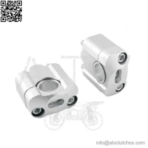 Universal Silver Mounting Kit ?C Fits 22mm to 33/28mm, Height 35mm