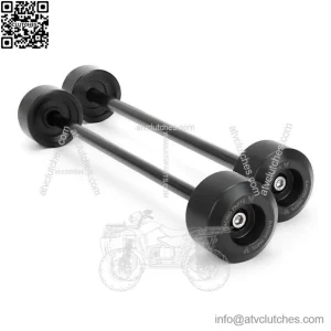 Kawasaki Ninja 650 Z650RS Z650 Front Rear Wheel Fork Sliders Crash Protector