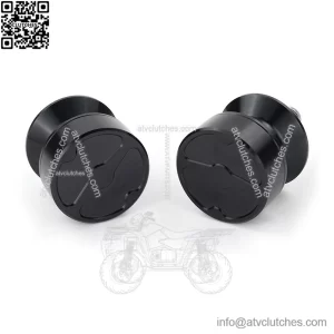 Kawasaki Z650 Z650RS Z800 Z900 M8 Stand Spools Slider Bobbins Black