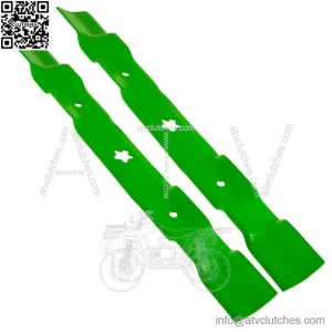 42" High Lift Mower Blades for Poulan Pro PB22H42/PP185A42/PB2042 - P014542