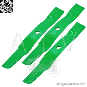 54" Mower Deck Blades for John Deere 1023E/1025R/2025R/2026R/2305 Tractors