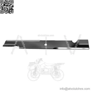 103-6384 High-Lift Notched Blade - Replacement for Exmark Lazer Z Advantage 72"