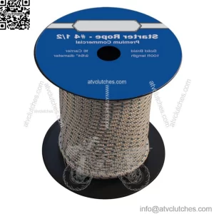 New 100' Solid Braid Starter Rope 146-035 for #4 1/2 Solid Braid