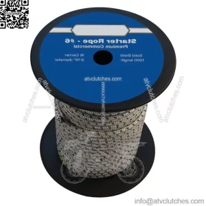 New 100' Solid Braid Starter Rope 146-068 For Size 6 Diameter 3/16" Length 100'