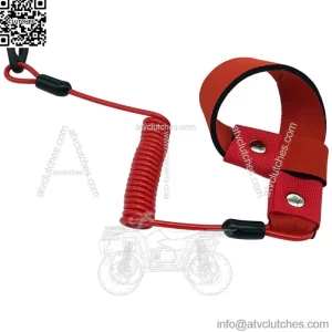 Stop Kill Safety Lanyard for Yamaha WaveRunner 500 1100 FX GX1800 GP1300 WRA650 (For: 2014 Yamaha SVHO)