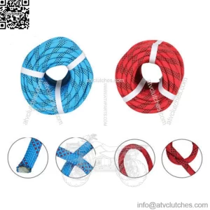 3/8" X 100' Braided Rope Strong Pulling Rope for Climbing Sailing Gardening