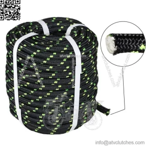1/2"x200'Double Braid Polyester Rope Sling 5500Lbs Breaking Strength For Rigging