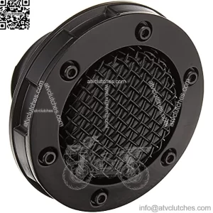 Kuryakyn Mesh Gas Cap, Vented, Satin Black