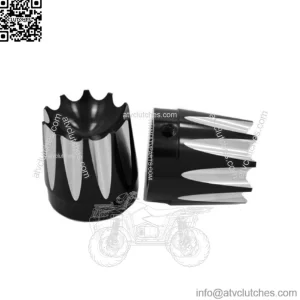 Avon Front Axle Nut Covers For Harley