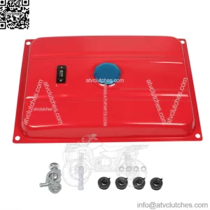 7 Gallon Universal Secondary Gas Fuel Tank Generator Petcock Filter Gauge Cap