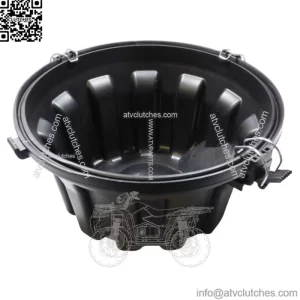 2009-2014 Polaris RZR S 800 4 OEM Air Box Intake Lid Cover With 3 Clips 1240432