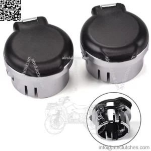 Outlet Plug Cover Cap Fits For Silverado Sierra Chevy GMC 12v Dash Retainer 2PCS (For: More than one vehicle)