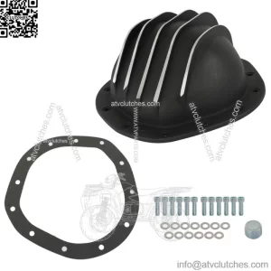 For GM Chevy C10 8.75" Truck Aluminum Differential Rear Balck End Cover 12 Bolt