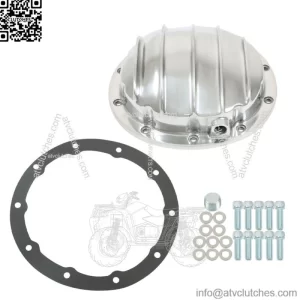 For GM 10 Bolt Cast Aluminum Differential Cover 8.5" & 8.6" Ring Gear Diff Cover