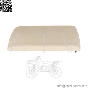 Beige Fit For 2013 2014-2017 Ford Flex Tan Center Console Lid Armrest Kit Cover