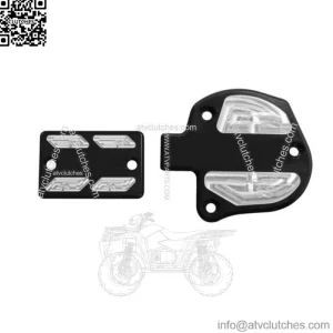 Throttle Brake Cover Yamaha YFM 700R 700 R 09-23 TSET1-RBLK-09 (For: More than one vehicle)