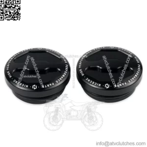 For Yamaha 700 700R Aluminum Frame Caps Shape Plugs Covers 2PCS 2006-2022 (For: More than one vehicle)