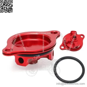 Aluminum Oil Filter Cover w/ Oring Anodized For HONDA TRX450R TRX450ER 2006-2014