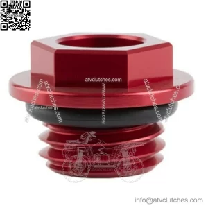 Oil Filler Plug Fill Cap Red Honda Trx450R 450Er 2004-2014
