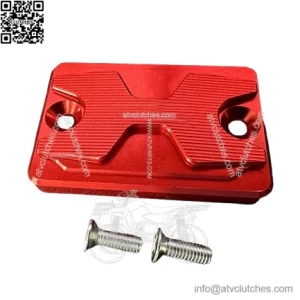 Yamaha Raptor 700R 2014-23 Brake Fluid Reservoir Front Master Cylinder Cap - Red