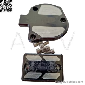 YAMAHA RAPTOR 700 ALUMINUM THROTTLE & BRAKE MASTER CYLINDER COVERS 2009-2025