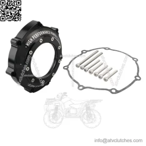 Clutch Cover W/ Observing Window For Yamaha YFZ450R 2009-2023 #5TG-15415-10-00