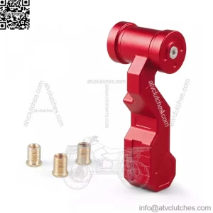 Universal aircraft gear knob long #red