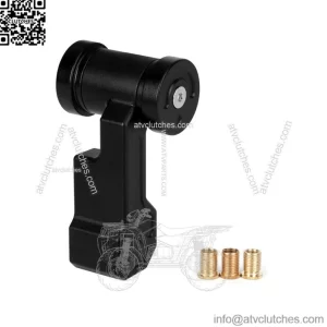 Universal aircraft gear knob short #black