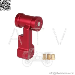 Universal aircraft gear knob short #red