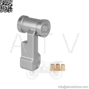 Universal aircraft gear knob short #silver