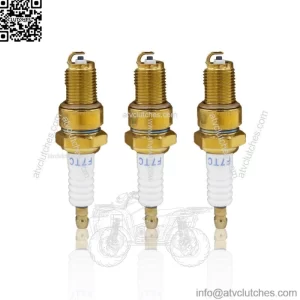 3 SPARK PLUG F7RTC FOR TRAILMASTER BUGGY INTERCEPTOR, MB200-1 MB200-2 MINI BIKE