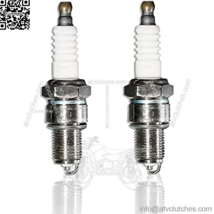 Racing Spark Plug For Coleman CT200U BT200X, Predator 212cc, Baja MB165 MB200 Doodlebug Mini Bike, Honda 4HP-13HP Engine GX160 GX200, Mini Bikes,Go karts, F7TC F7RTC ( Pack of 2 )