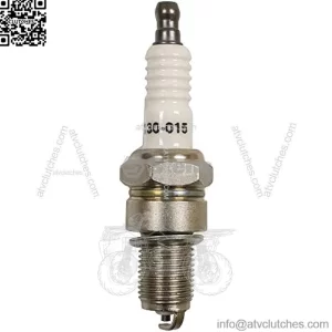 New Spark Plug 130-015 Compatible with/Replacement for John Deere Tri-Plex Greens Mowers, Gator 6x4, Yamaha MX250, MX300, MX360, MX400 94702-00819-00, M802138, M805853