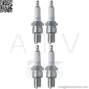 Set of 4 Standard Spark Plugs for ski-Doo MXZ RENEGADE 600 HO SDI 2008 600cc