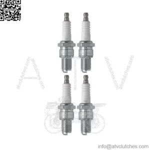 Set of 4 NGK Standard Spark Plugs for Polaris INDY LITE 1998-1991 Engine 340cc