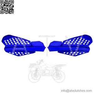 Blue Handguards with Mounting Kit ?C Durable ATV Protection