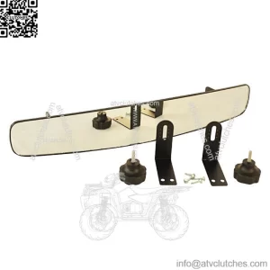 Wide Angle Golf Cart Rear View mirror for EZ-Go, Club Car, Yamaha