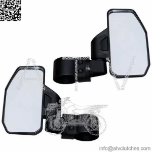 Utility Vehicle Mirror for 2008 Kawasaki Mule 610 2014 Teryx 4 2017 Pro-FXT 800