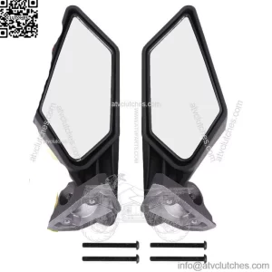 Rear Side View Mirror Adjustable For Can-Am Maverick X3 MAX 2017-2023 715002898