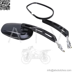 Rear View Mirrors Fit For Harley Touring Heritage Softail Road Street Glide FLHX