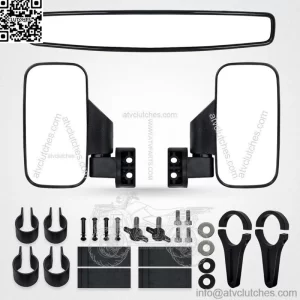 UTV Rear View Mirrors Set For Polaris Ranger 500 570 XP 900 1000/General XP 1000