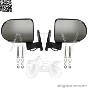 Side View Mirror LED Turn Signal Universal Fits Club Car Yamaha EZGO Golf Carts