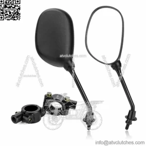 ATV Rear View Side Mirrors 7/8" Handlebar For CFmoto Cforce 600 500 1000