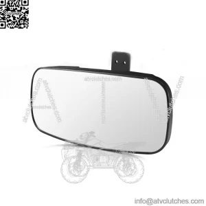 UTV Wide Rear Center View Mirror for Polaris Ranger 570 900 XP 900 S 2017-2023