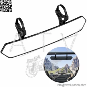 1.65"-2" UTV Rear View Center Mirror Convex For Polaris General Can Am Maverick