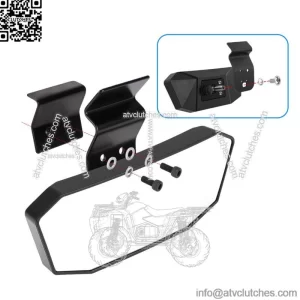 UTV Center Rear View Mirror For Polaris Ranger 570 900 XP 1000 Crew 2015-2023