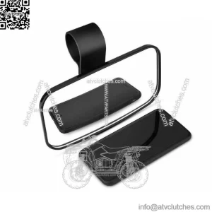 UTV Rear View Mirrors Set 1.75"-2" Bar Clamp For Can Am X3 Honda Talon Kawasaki