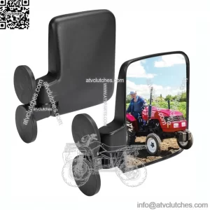 2PC Tractor Rear Side Mirrors Rated Magnetic Mirror 114Lb For Kubota John Deere