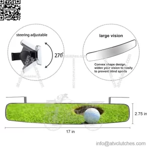 Golf Cart Rear View Mirror for Yamaha EZGO Club Car Parts Accessories